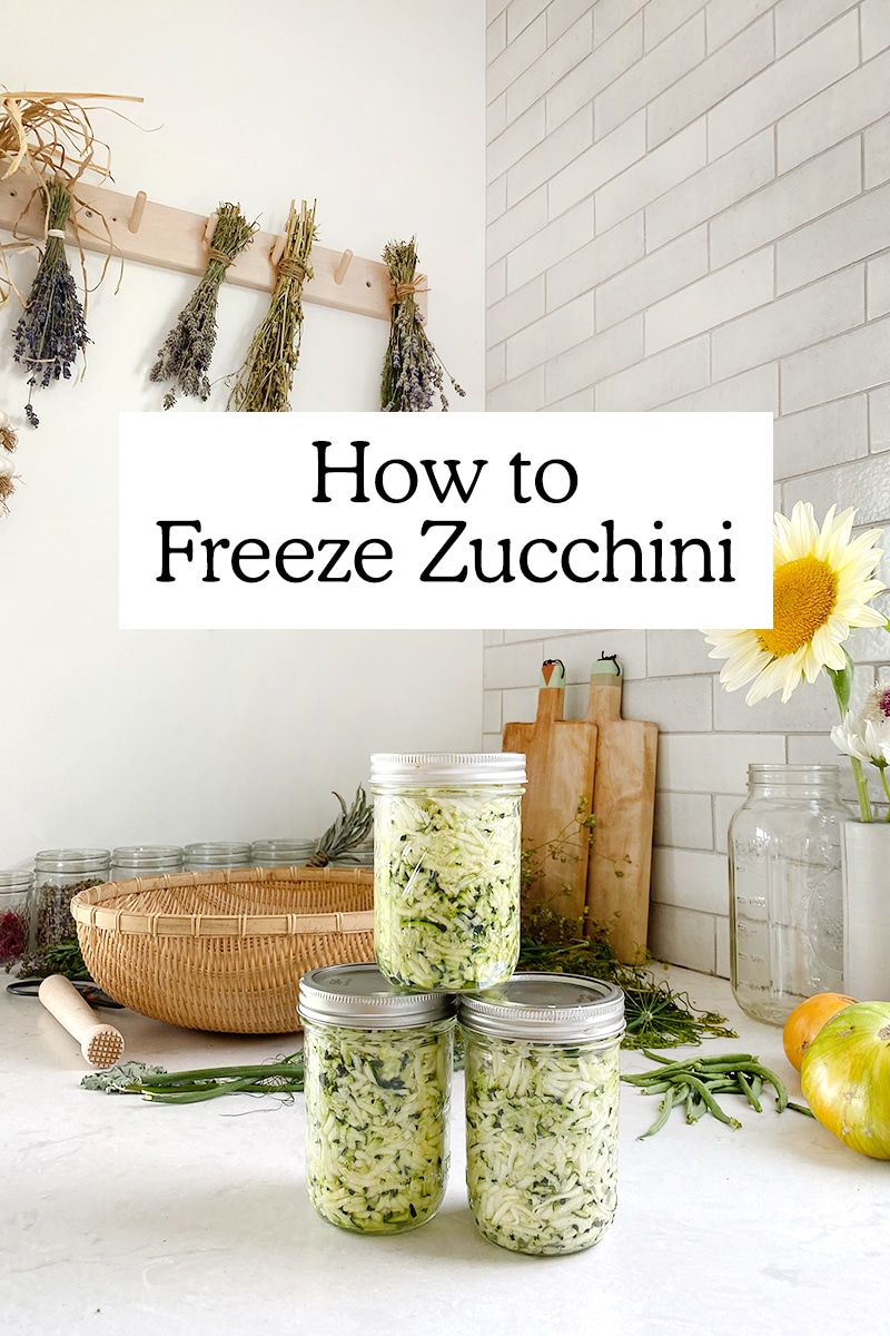 How to Freeze Zucchini with No Waste | Fresh Exchange