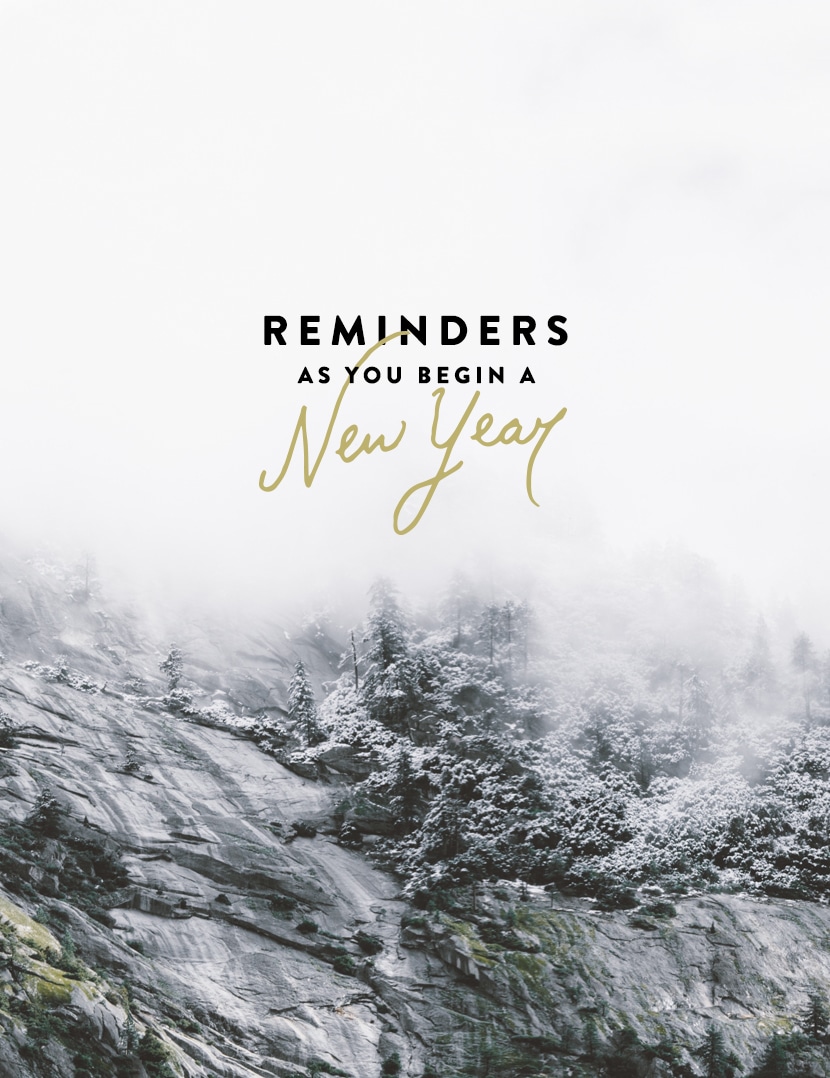 5 Reminders As You Begin a New Year | Fresh Exchange