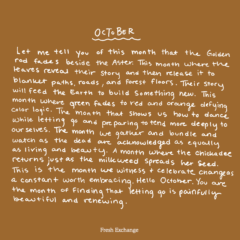 October Quote