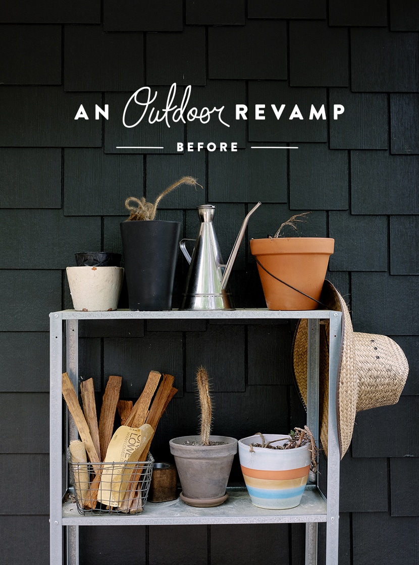 An Outdoor Revamp with At Home: The Before