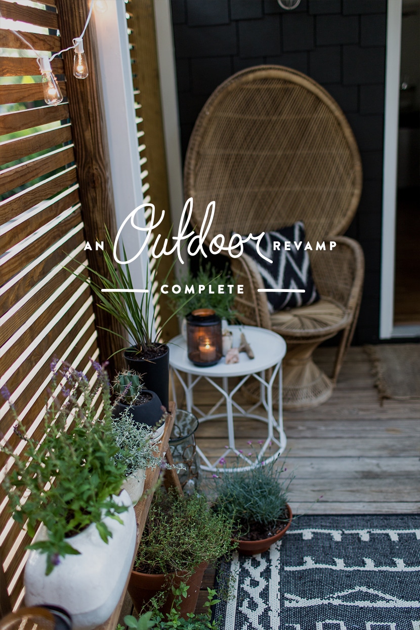 An Outdoor Revamp with At Home : The Final Look | The Fresh Exchange