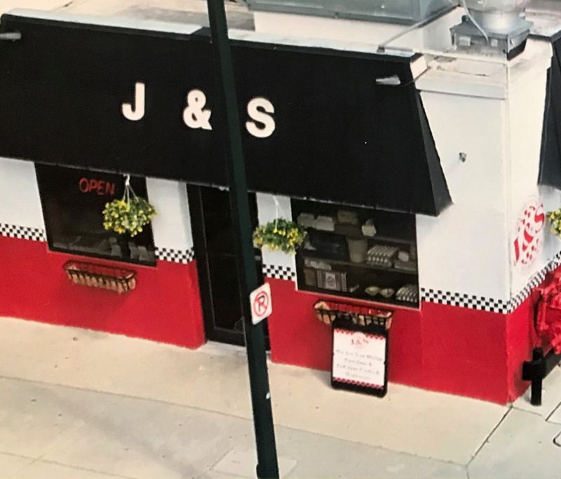 burger places traverse city - sign of j&s restaurant