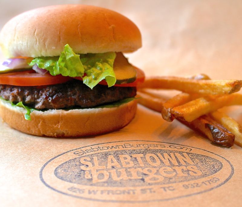 best burgers in michigan - easy burger from slabtown