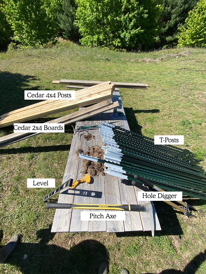 hur man bygger en DIY trädgård staket överkomligt som kommer att hålla rådjur ur din trädgård.