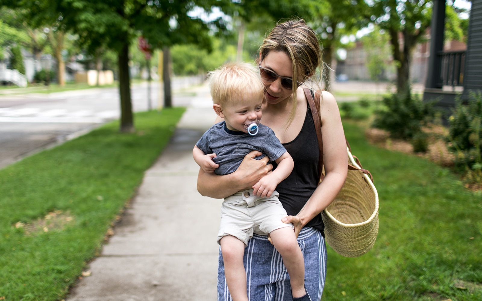 A look at what I wore to the farm market this week with my son in tow. More on The Fresh Exchange.