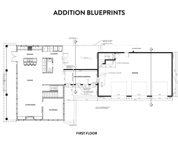 Building Home: Our Garage and Mudroom Addition - Fresh Exchange