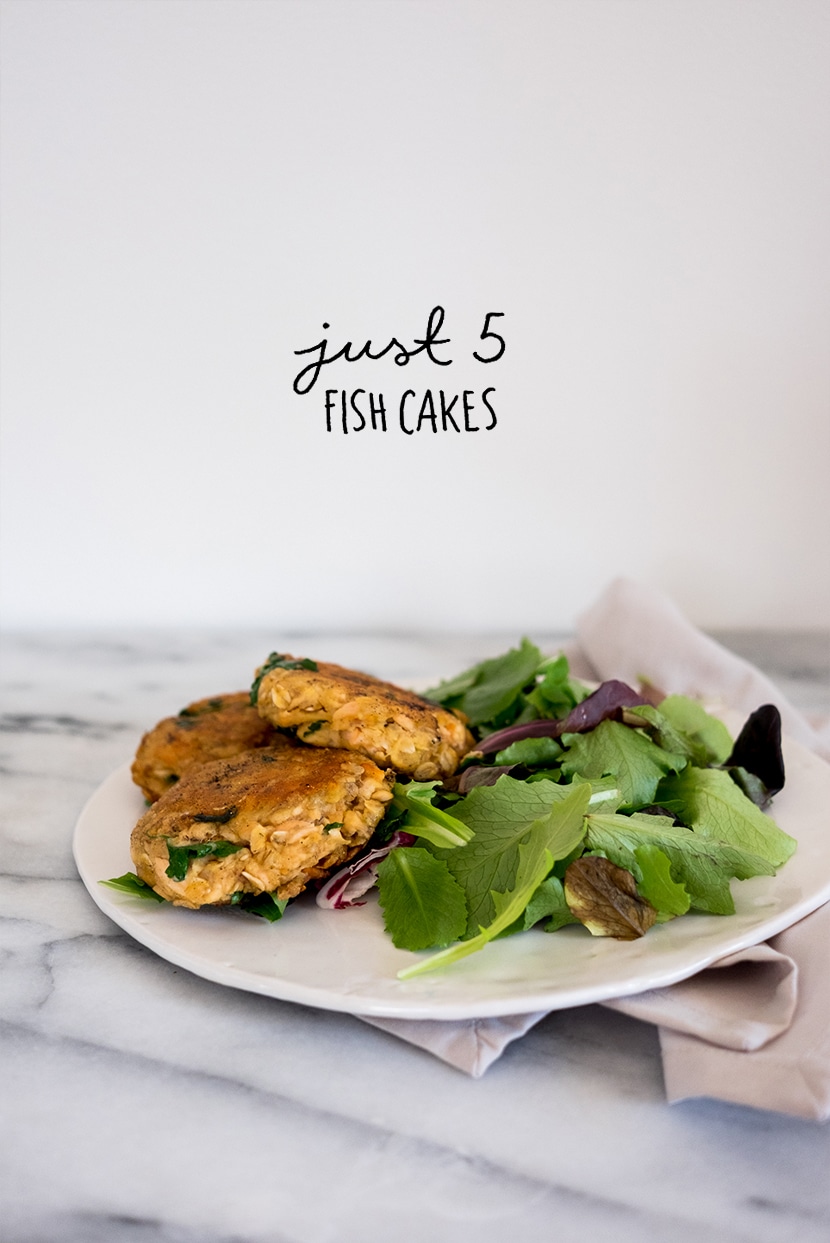 Just 5: Simple Fish Cakes