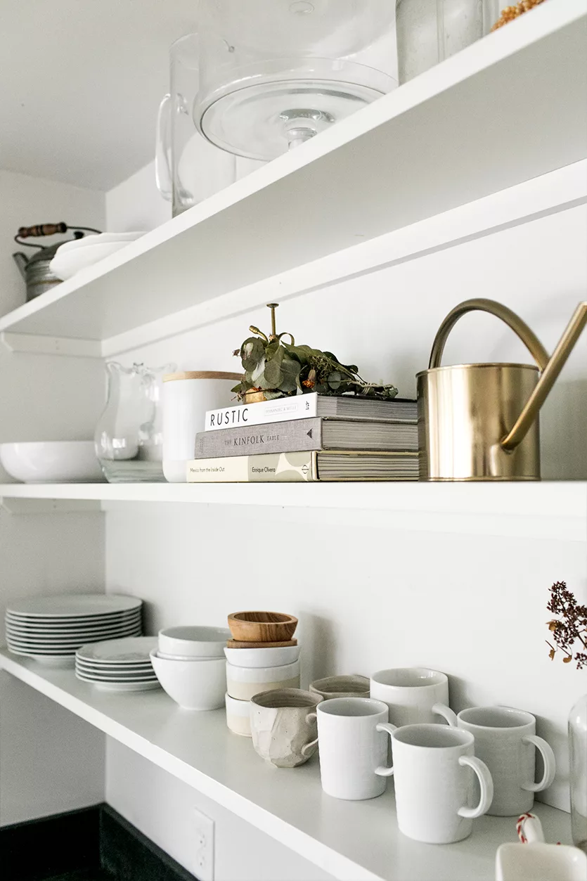 Best Tips for Organizing Open Shelving In The Kitchen Fresh Exchange