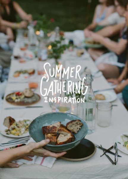 3 Summer Gathering Settings For Your Home - Fresh Exchange