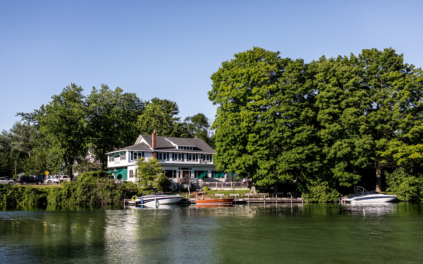 The Riverside Inn in Leland, Michigan. The best places to visit in Leelanau County.