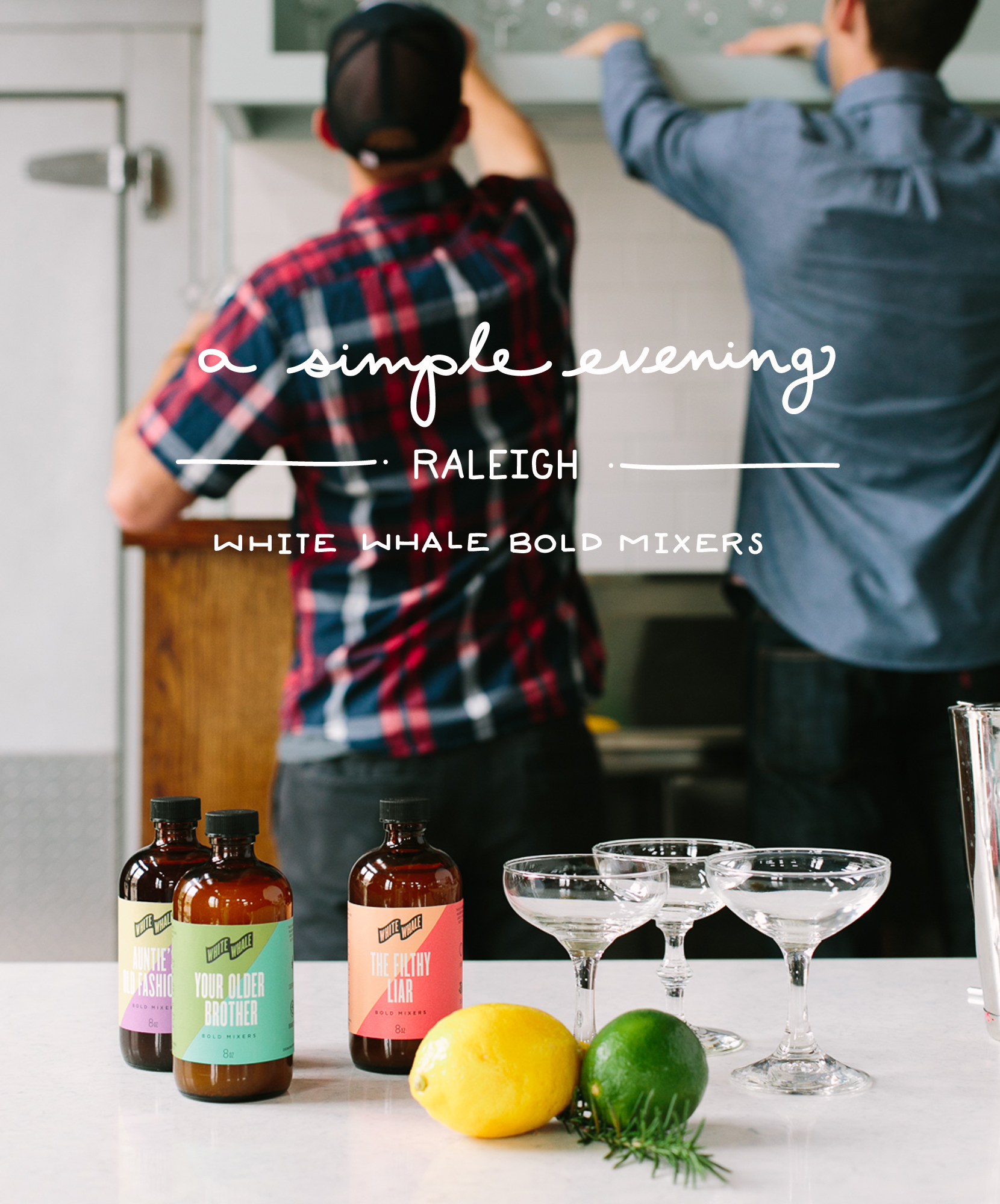 Simple Evening Raleigh: White Whale Bold Mixers | The Fresh Exchange