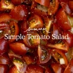 Simple Tomato Salad for Summer on The Fresh Exchange