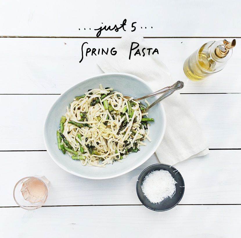 Just 5: The Perfect Spring Pasta