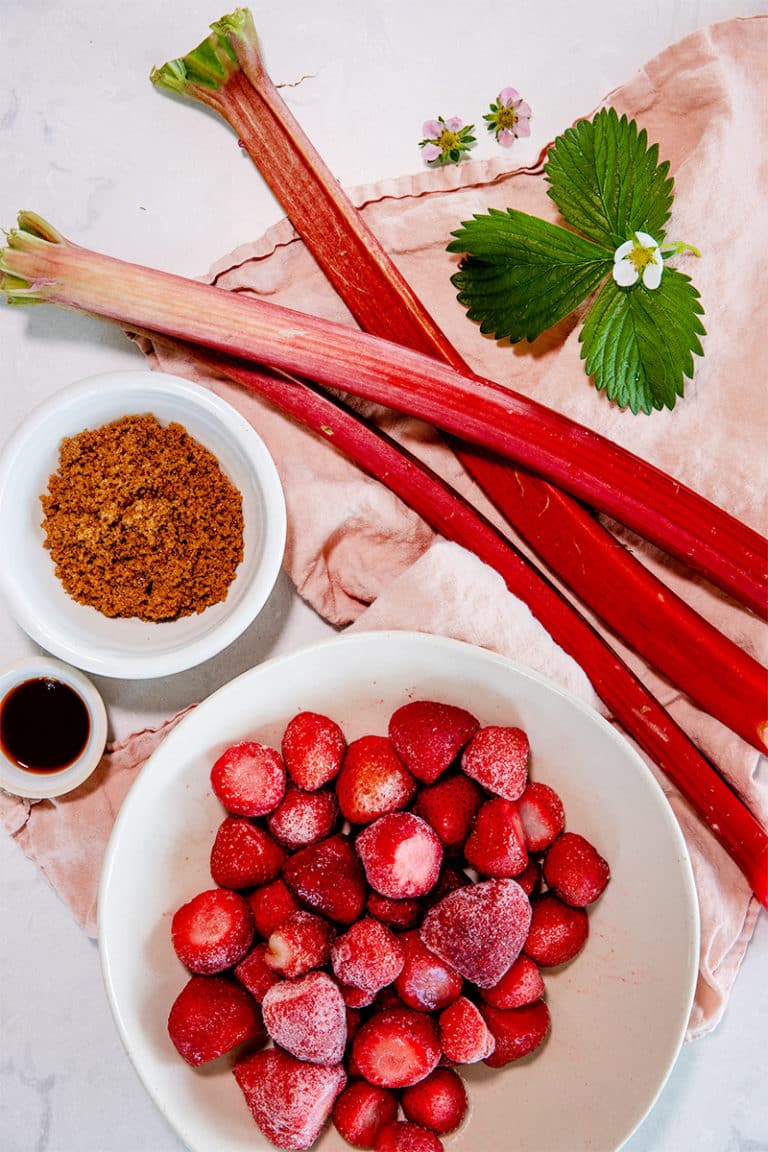 Easy Rustic Strawberry Rhubarb Galette Recipe - Fresh Exchange