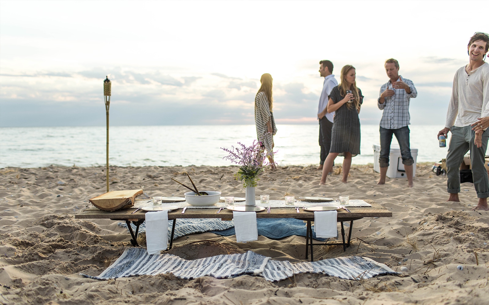 A Simple Evening: A Summer Beach Dinner
