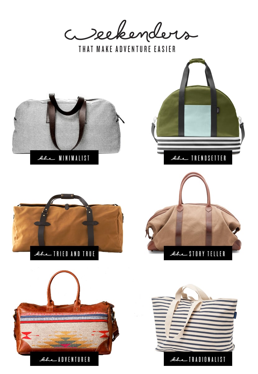 6 Weekender Bags to Make Adventure Easier