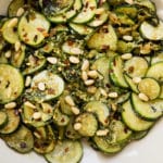 Pesto Zucchini Recipe - Vegan and Simple