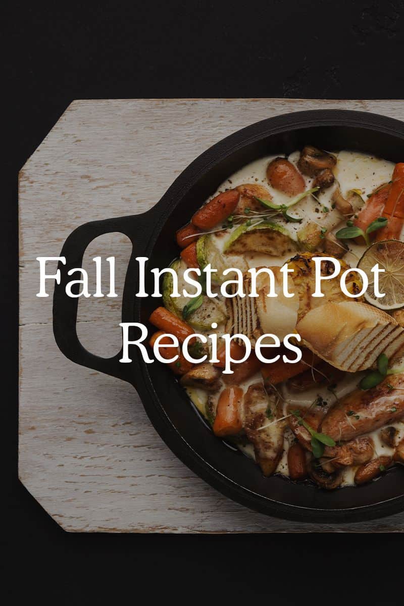 tasty fall instant pot recipes